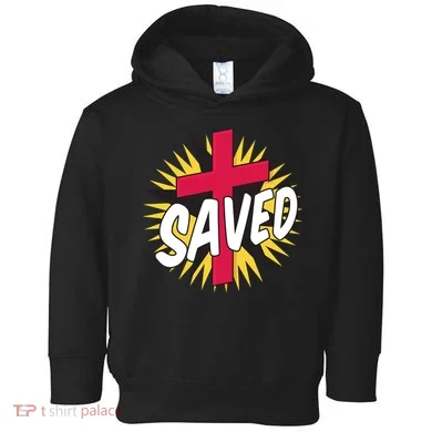 Saved Comic Cross Toddler Hoodie