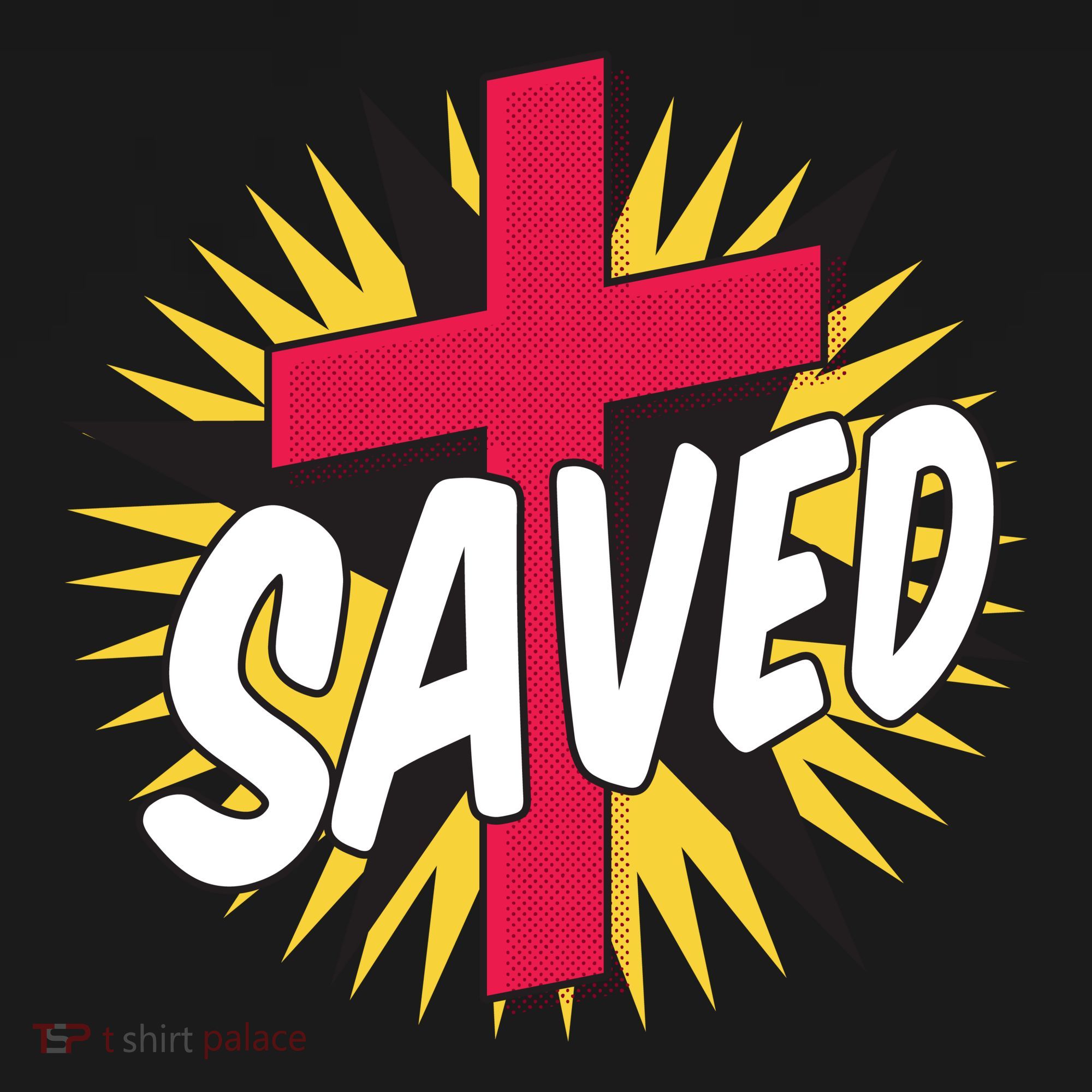 Saved Comic Cross Tote Bag