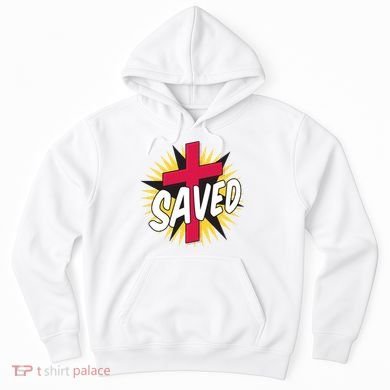 Saved Comic Cross Hoodie