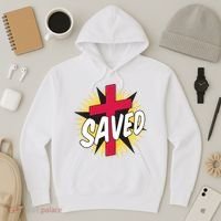 Saved Comic Cross Hoodie thumb 3