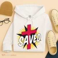 Saved Comic Cross Hoodie thumb 4