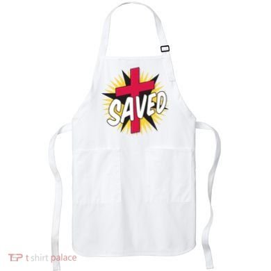 Saved Comic Cross Apron