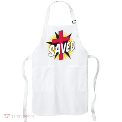 Saved Comic Cross Apron