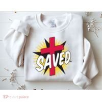 Saved Comic Cross Sweatshirt thumb 2