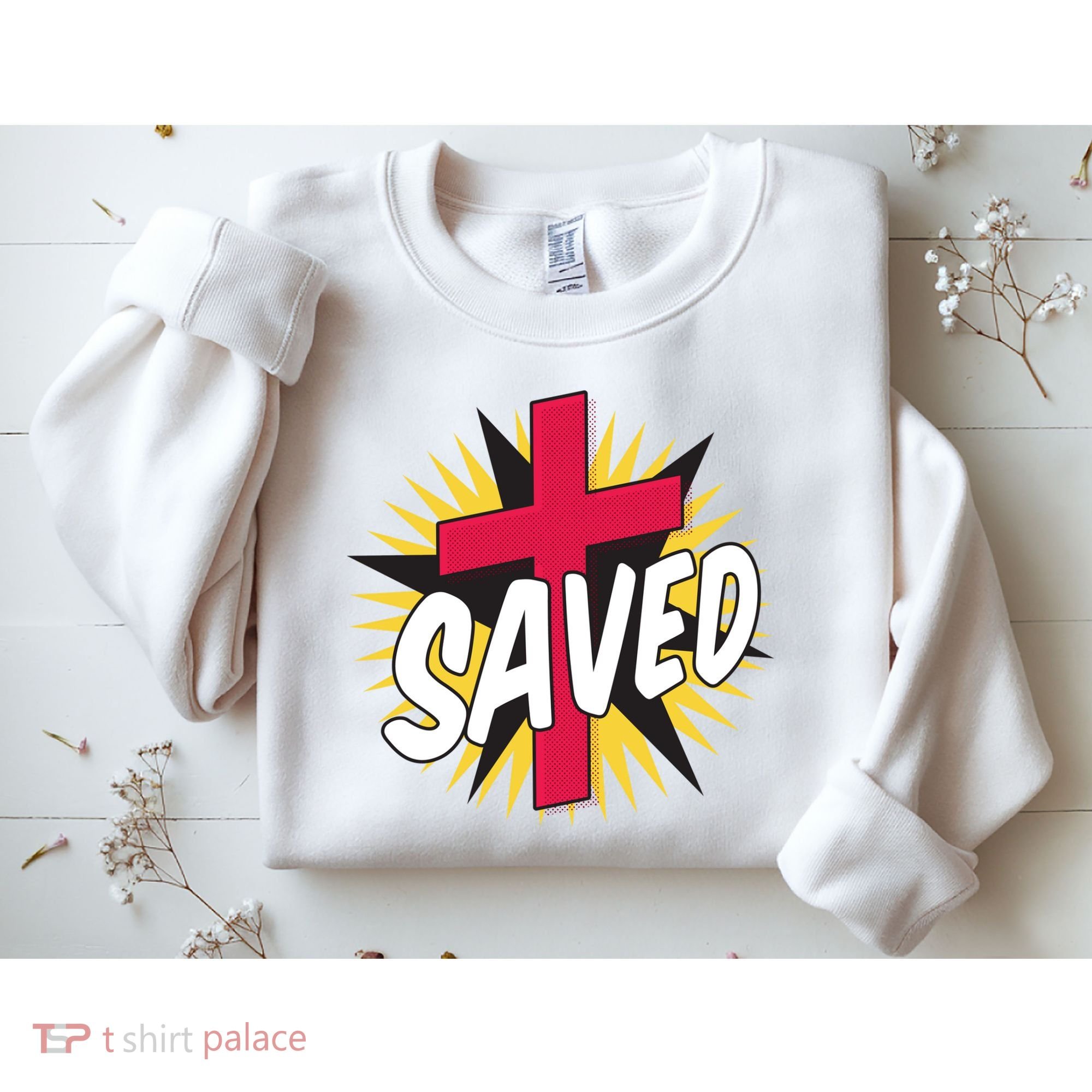 Saved Comic Cross Sweatshirt