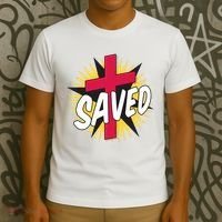 Saved Comic Cross T-Shirt thumb 3