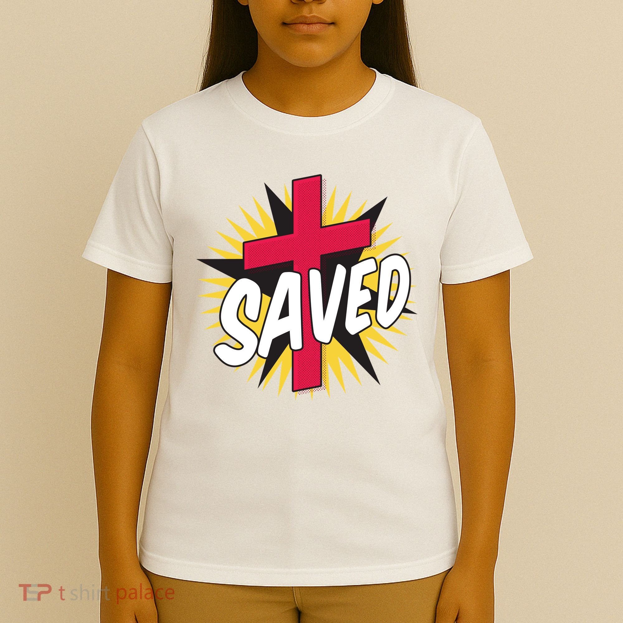 Saved Comic Cross T-Shirt