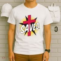 Saved Comic Cross T-Shirt thumb 6