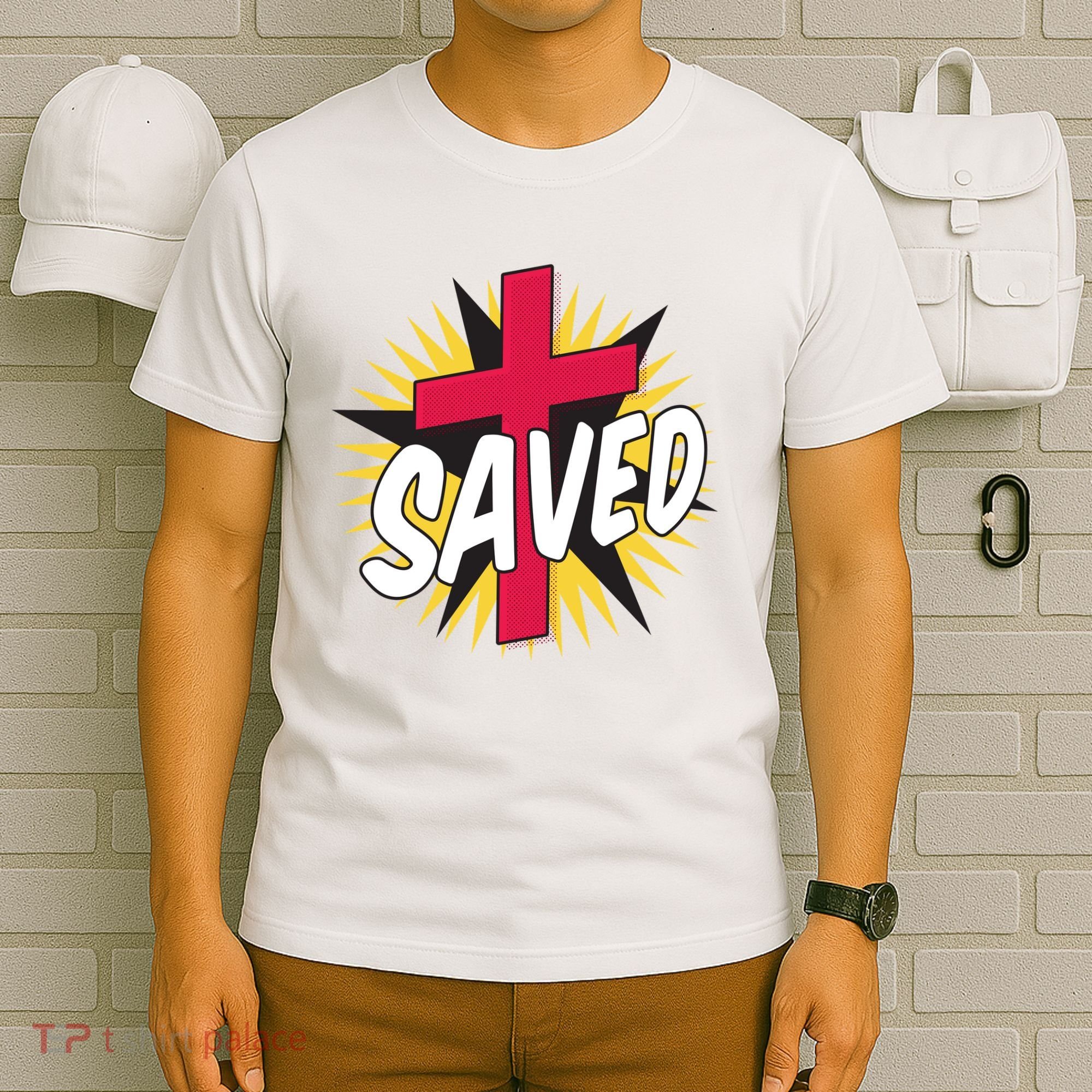 Saved Comic Cross T-Shirt