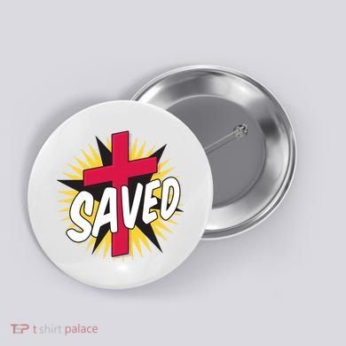 Saved Comic Cross Button