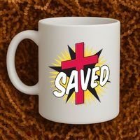 Saved Comic Cross Coffee Mug thumb 2