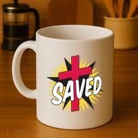 Saved Comic Cross Coffee Mug thumb 4