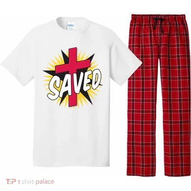 Saved Comic Cross Pajama Set