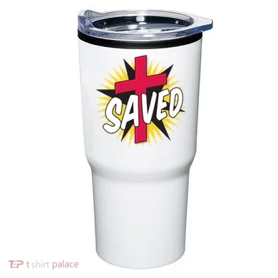 Saved Comic Cross Tumbler