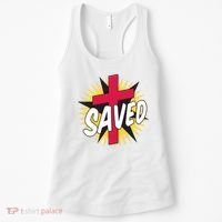 Saved Comic Cross Women's Tank Top thumb 0