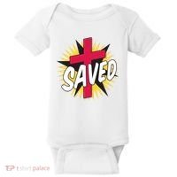 Saved Comic Cross Baby Bodysuit thumb 0