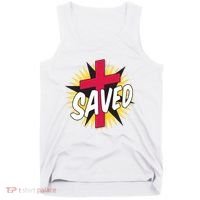 Saved Comic Cross Tank Top thumb 0