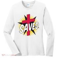 Saved Comic Cross Women's Long Sleeve Shirt thumb 0