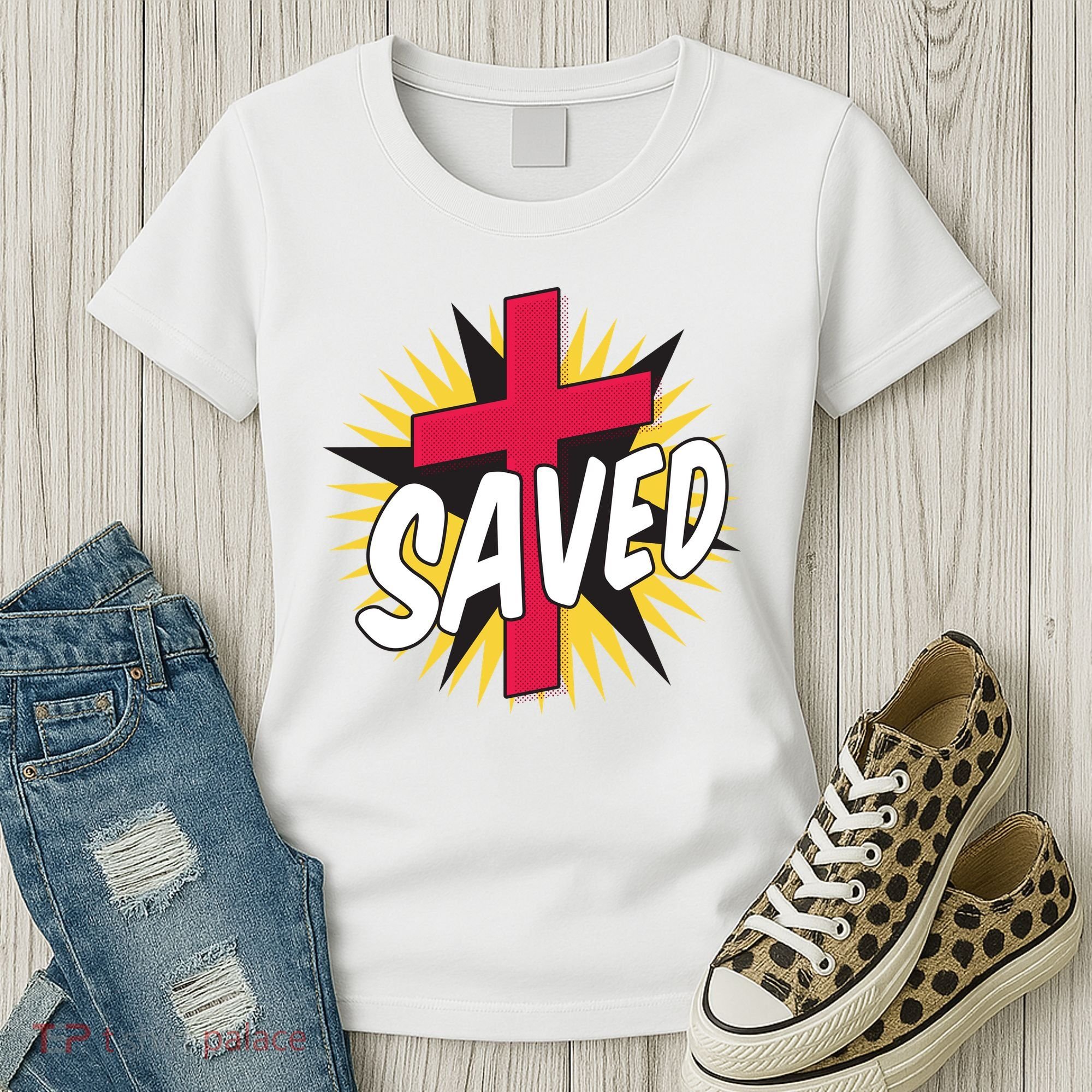 Saved Comic Cross Women's T-Shirt