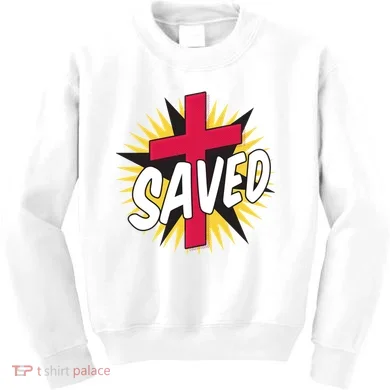 Saved Comic Cross Kids Sweatshirt