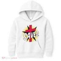 Saved Comic Cross Kids Hoodie thumb 0