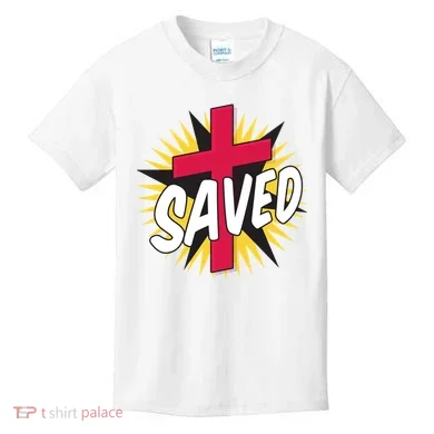 Saved Comic Cross Kids T-Shirt