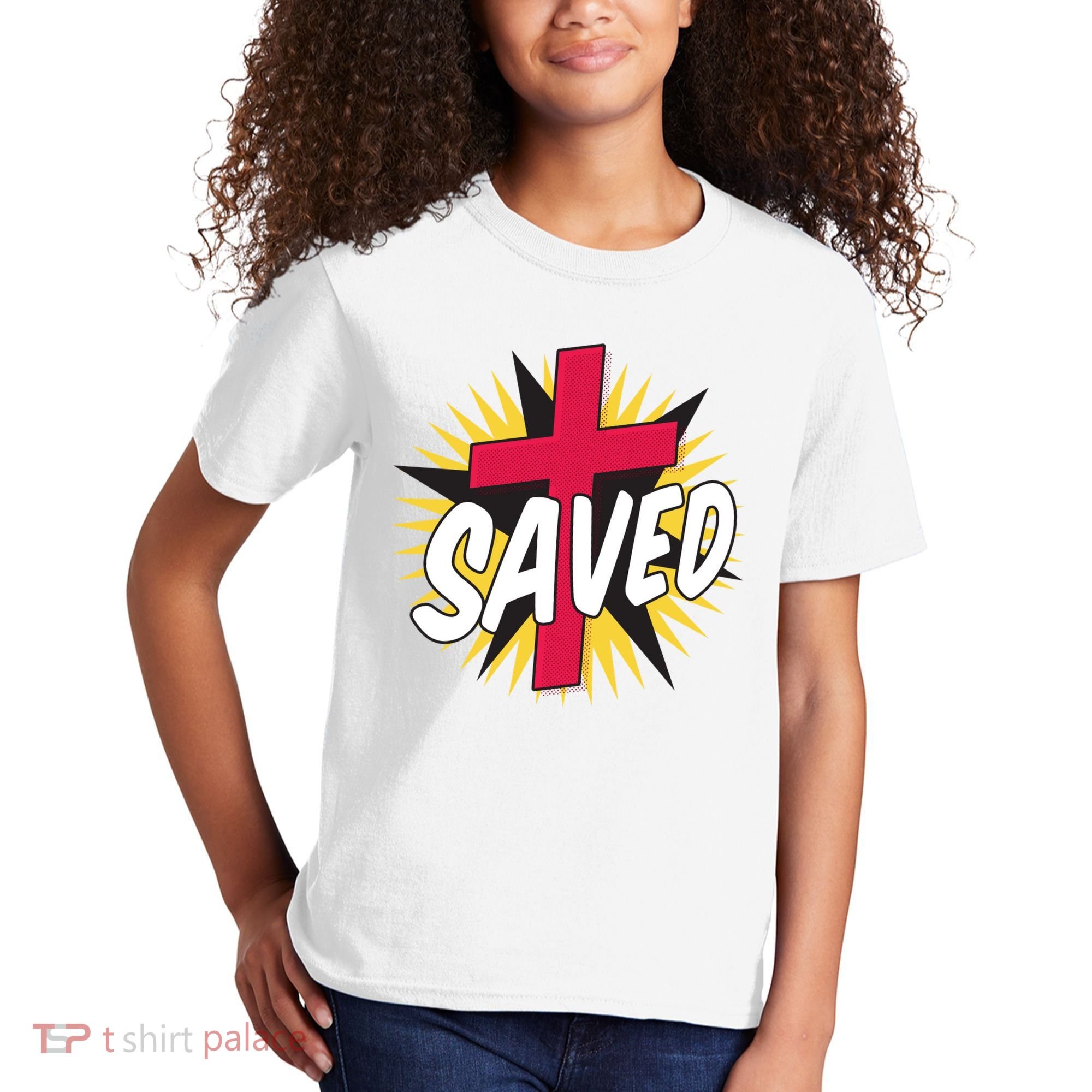 Saved Comic Cross Kids T-Shirt