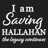 Saving Hallahan The Legacy Continues Ladies Heavyweight Boxy Pullover Hoodie thumb 2