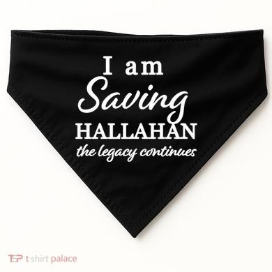Saving Hallahan The Legacy Continues USA-Made Doggie Bandana