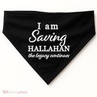 Saving Hallahan The Legacy Continues USA-Made Doggie Bandana thumb 0