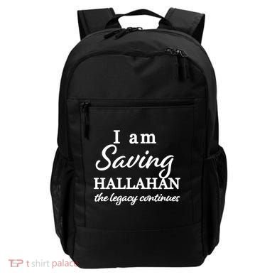 Saving Hallahan The Legacy Continues Backpack
