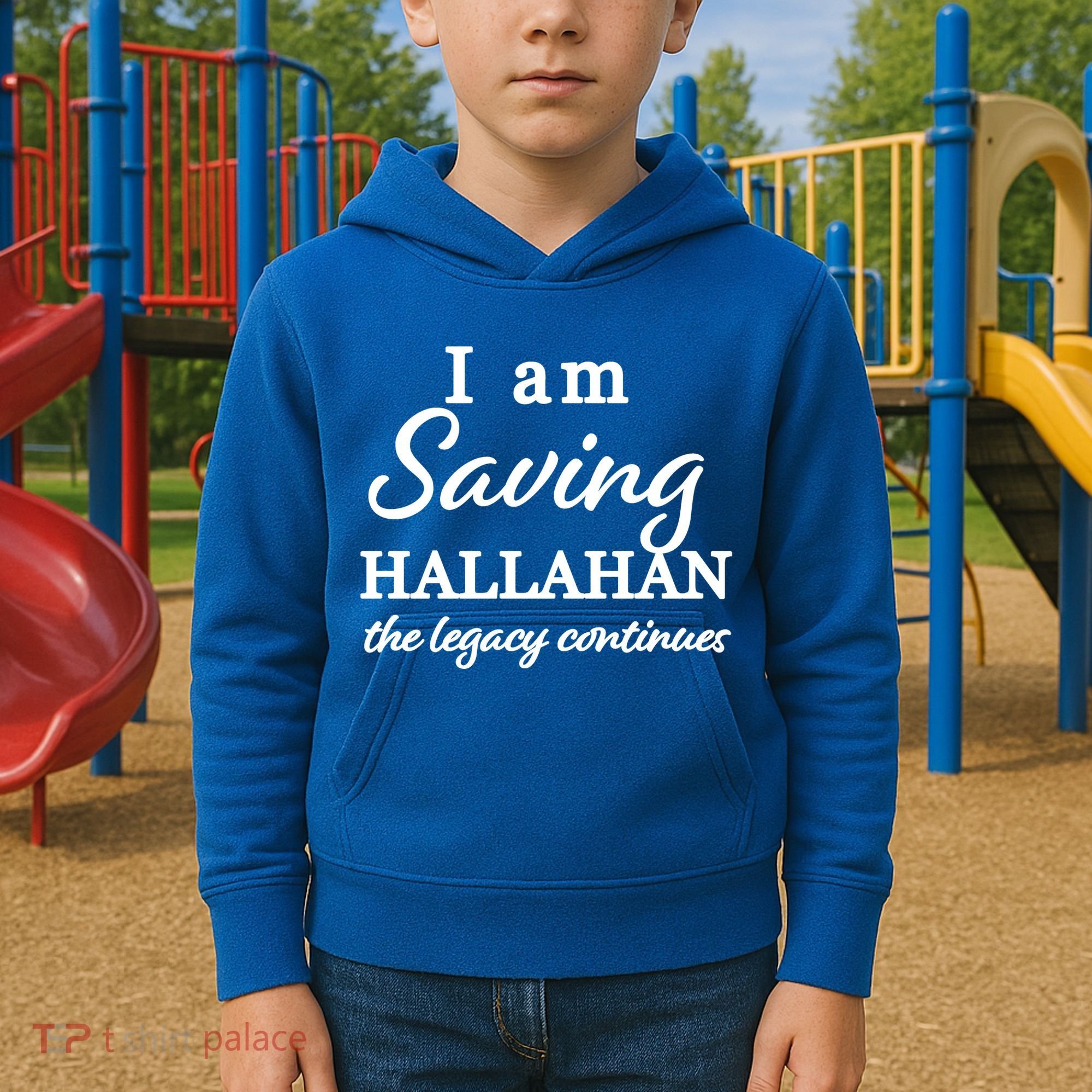 Saving Hallahan The Legacy Continues Kids Hoodie