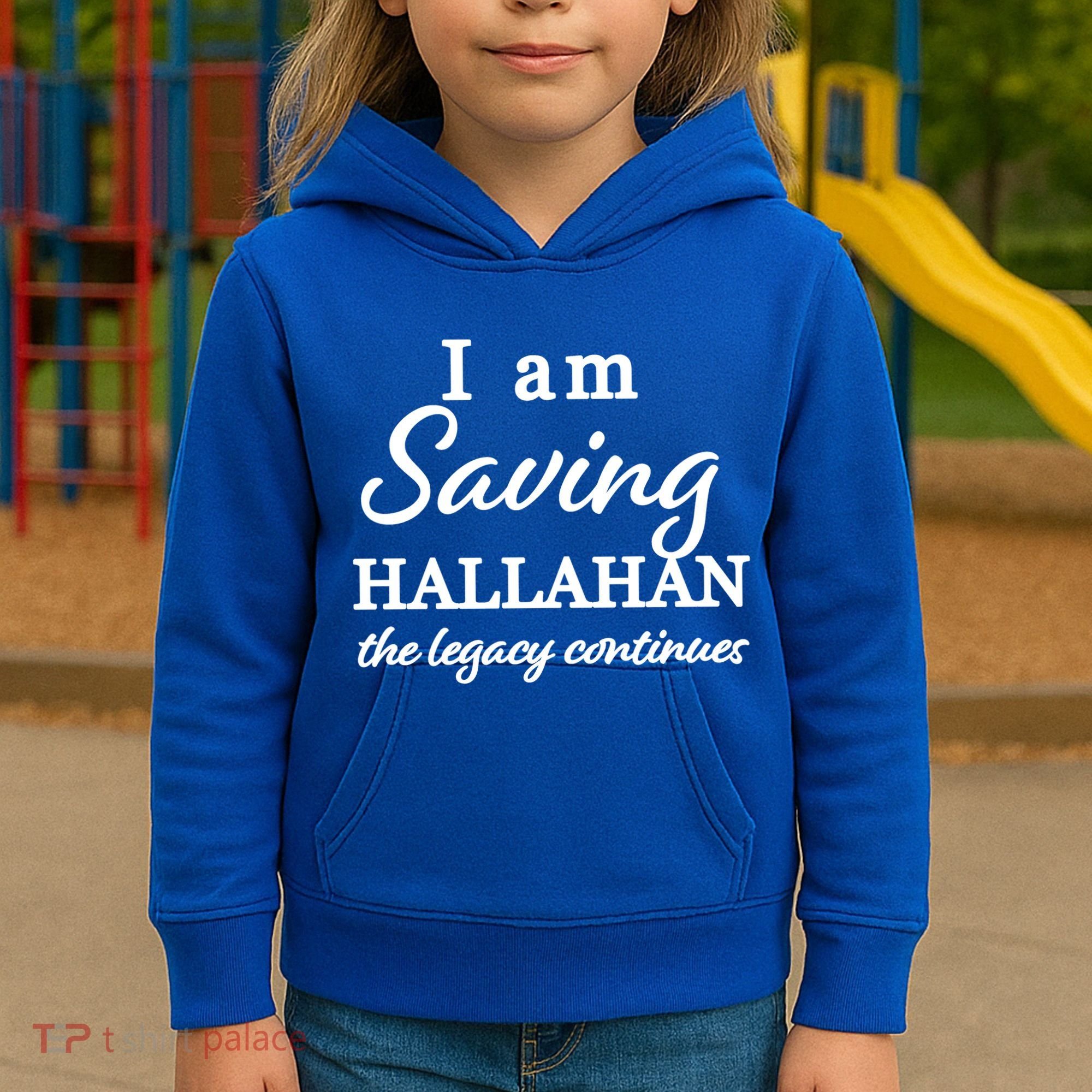 Saving Hallahan The Legacy Continues Kids Hoodie
