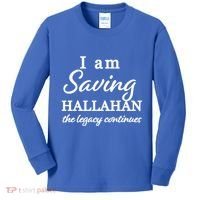 Saving Hallahan The Legacy Continues Kids Long Sleeve Shirt thumb 0