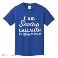 Saving Hallahan The Legacy Continues Kids T-Shirt thumb 0