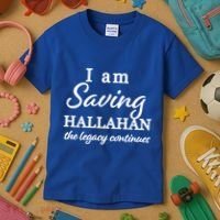 Saving Hallahan The Legacy Continues Kids T-Shirt thumb 3