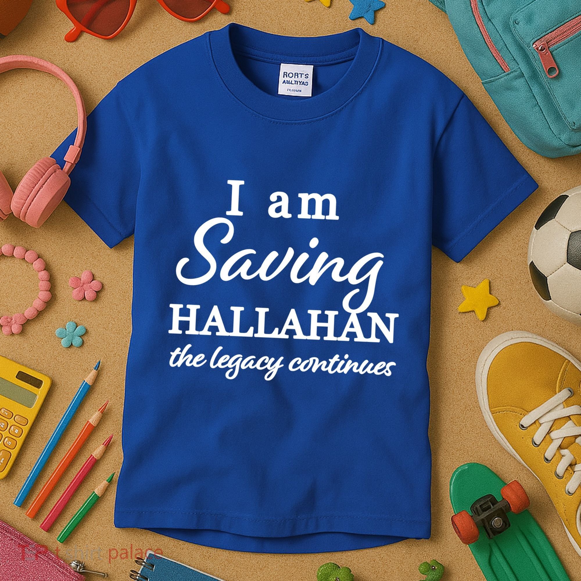 Saving Hallahan The Legacy Continues Kids T-Shirt