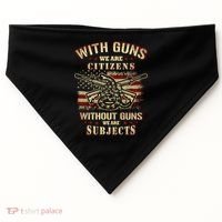 Second Amendment Conservative Gun Rights USA-Made Doggie Bandana thumb 0