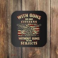 Second Amendment Conservative Gun Rights Coaster thumb 0