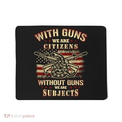 Second Amendment Conservative Gun Rights Mousepad