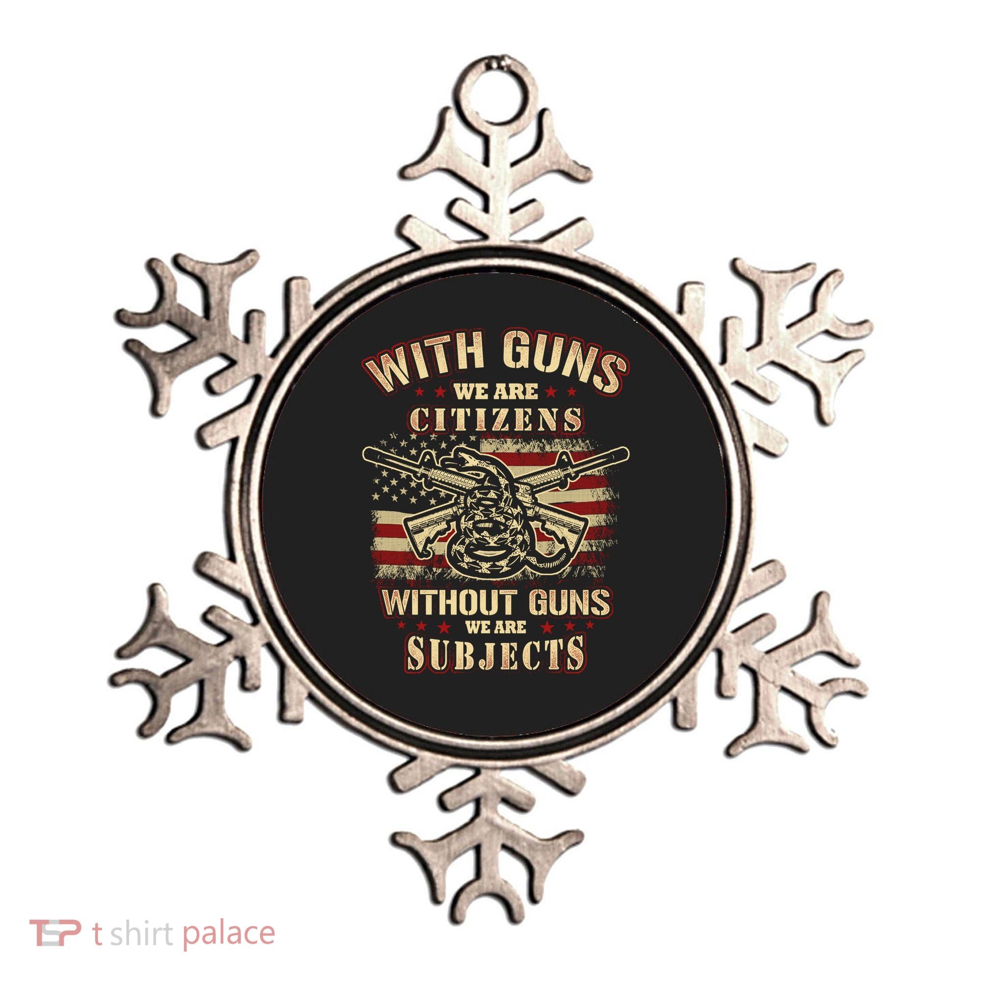Second Amendment Conservative Gun Rights Ornament