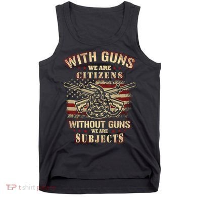 Second Amendment Conservative Gun Rights Tank Top
