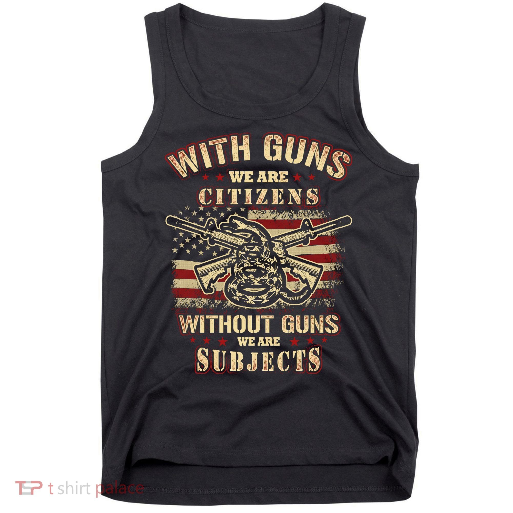 Second Amendment Conservative Gun Rights Tank Top