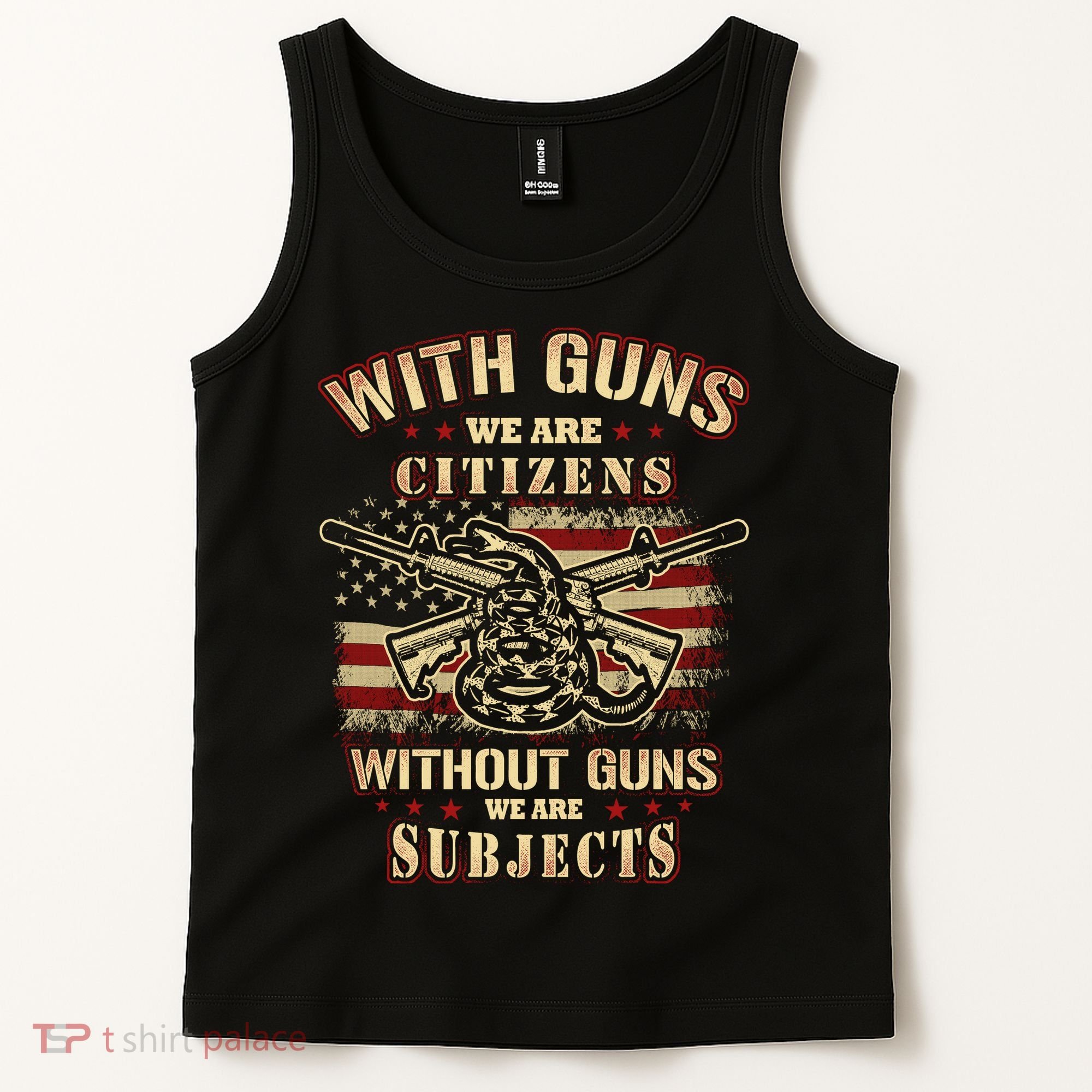 Second Amendment Conservative Gun Rights Tank Top