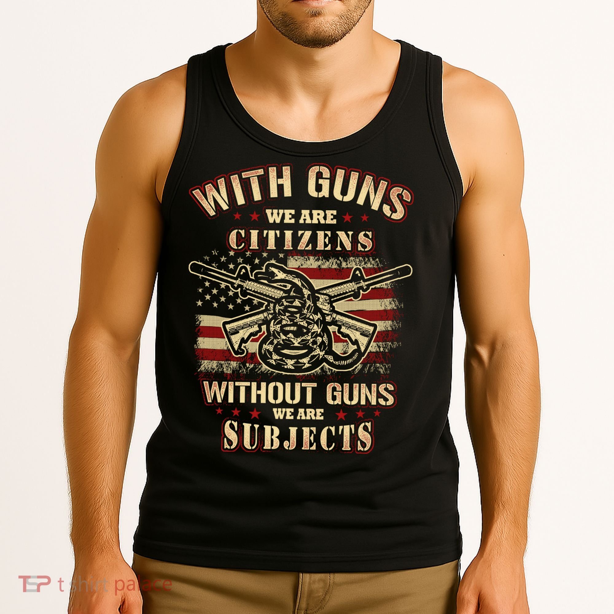 Second Amendment Conservative Gun Rights Tank Top