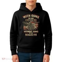 Second Amendment Conservative Gun Rights Kids Hoodie thumb 4