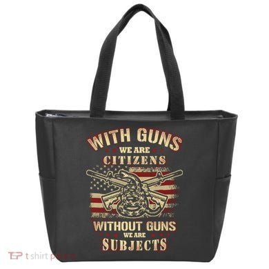 Second Amendment Conservative Gun Rights Tote Bag