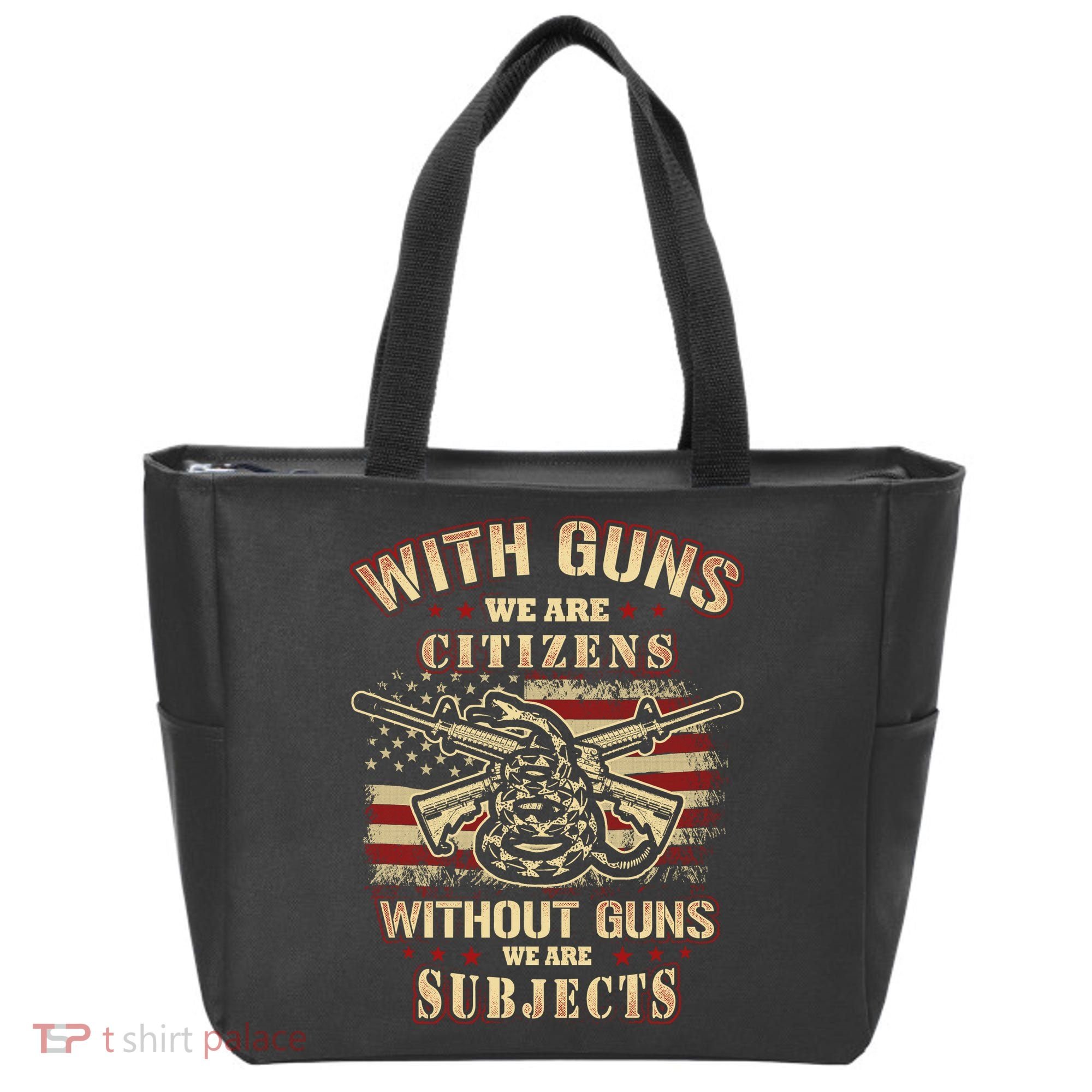 Second Amendment Conservative Gun Rights Tote Bag