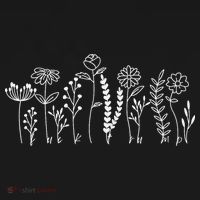 Subtle Anti-Trump Wildflowers Floral Feminist Resist Women's Hoodie thumb 2