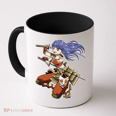 Samurai Anime Warrior Coffee Mug